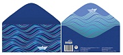 КДС-16191 Конверт для денег на склейке. Без надписи. (мужской, волны, кораблик) КДС-16191 Конверт для денег на склейке. Без надписи. (мужской, волны, кораблик)