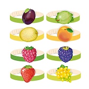*КМА-17900 Комплект масок-ободков. Фрукты и ягоды (8 видов)