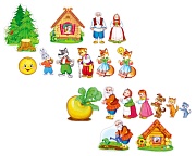 *Комплект. Вырубные фигуры А4. Русские сказки *Комплект. Вырубные фигуры А4. Русские сказки