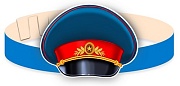 МА-9746 Маска-ободок. Фуражка полицейского (УФ-лак)