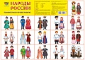 Демонстрационный плакат СУПЕР А2 Народы России