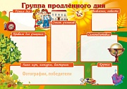 ПЛ-7217 Плакат А1. Группа продленного дня