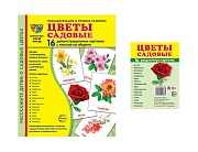 *Комплект. Дем. картинки СУПЕР Цветы садовые (2 формата: 173х220 и 63х87) 