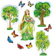 *КБ-13791 Комплект для оформления интерьера. Лето в лесу (плакат А2, 3 плаката А3, 7 плакатов А4) *КБ-13791 Комплект для оформления интерьера. Лето в лесу (плакат А2, 3 плаката А3, 7 плакатов А4)