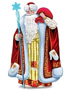 Ф-15227 Плакат вырубной А3+. Дед Мороз. Двухсторонний - группа Персонажи сказок Ф-15227 Плакат вырубной А3+. Дед Мороз. Двухсторонний - группа Персонажи сказок