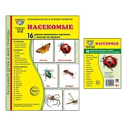 *Комплект. Дем. картинки СУПЕР Насекомые (2 формата: 173х220 и 63х87) 