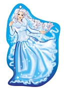 М-7935 Вырубная фигурка. Мини-зима (блестки в лаке)