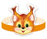 МА-7975 Маска-ободок Белочка