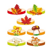 *КМА-17566 Комплект масок-ободков. Дары природы (7 шт. в комплекте)