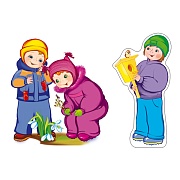 *КБ-18015 Комплект для оформления интерьера со скотчем. Наступление весны (2 плаката А4, блестки в лаке)