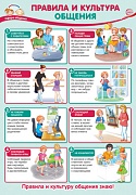 ПЛ-14615 Плакат А3. Правила и культура общения