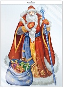 *Ф-17477 ПЛАКАТ ВЫРУБНОЙ А3 В ПАКЕТЕ. Дед Мороз (двухсторонний, ВД-лак, в индивидуальной упаковке, с европодвесом и клеевым клапаном) *Ф-17477 ПЛАКАТ ВЫРУБНОЙ А3 В ПАКЕТЕ. Дед Мороз (двухсторонний, ВД-лак, в индивидуальной упаковке, с европодвесом и клеевым клапаном)