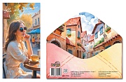 КДС-17792 Конверт для денег на склейке. На маленькие радости (женский, акварель)