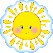 М-14474 Вырубная фигурка. Солнышко (УФ-лак)