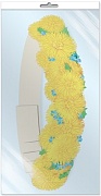 *МА-10476 Маска-ободок. Веночек из одуванчиков (в индивидуальной упаковке с европодвесом и клеевым клапаном) - группа Цветы