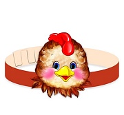 МА-8480 Маска-ободок Курочка